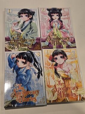 The Apothecary Diaries Manga Volumes 1-4